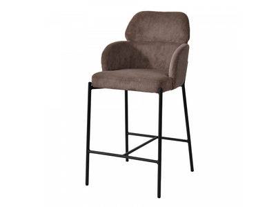 Celon Counter Stool - Corduroy Brown - Set of Two
