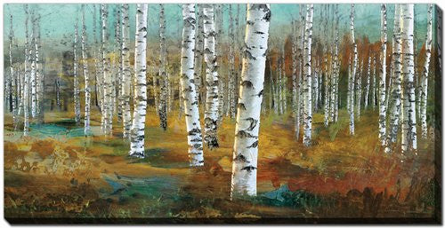 Birchwood Impressions Wall Art - Multi-Colour - 10 X 20