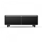Forno Tavolo Smart Coffee Table With Dual Refrigerator Drawers - Black - FCTFR7006-51BLK