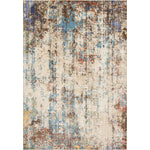 Ishani 5' X 8' Area Rug - Cream/Blue/Taupe