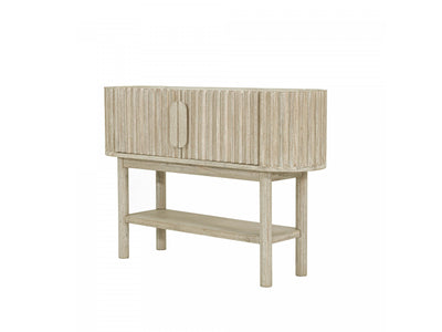 Humbach Console Table - White Washed Natural