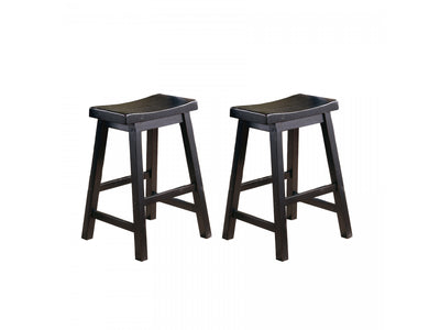 Colt Counter Stool - Black - Set of Two