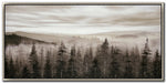 Echoes in the Fog wALL Art - Black/Brown - 28 X 56