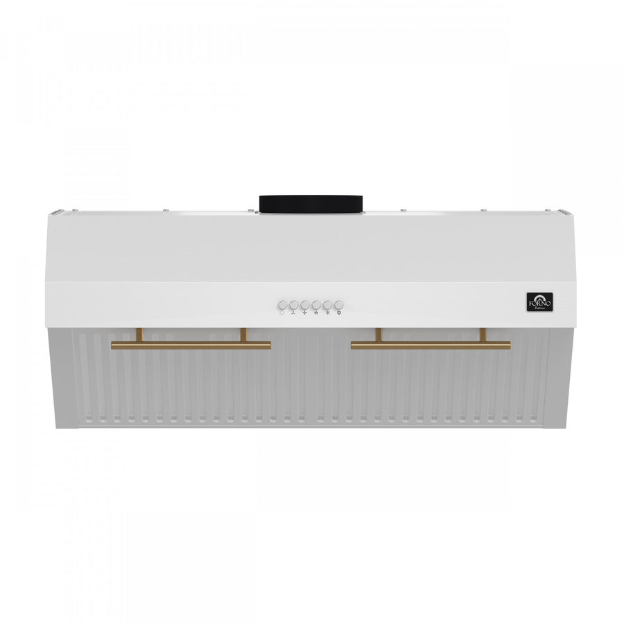 Forno Bari White 30" 400 CFM Under Cabinet Range Hood - FRHUC5255-30WHT