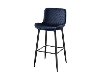 Nya Bar Stool - Blue - Set of Two