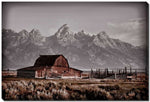Homestead Horizon Wall Art - Brown - 22 X 28