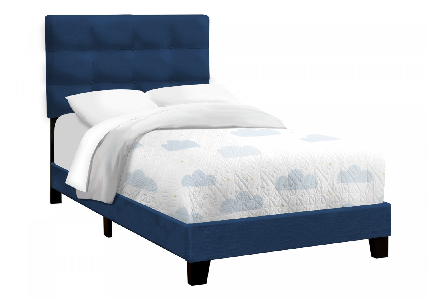 Felicity Twin Bed - Navy Blue