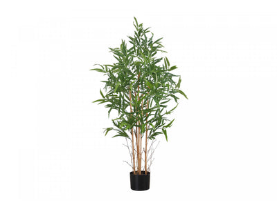 50" Bamboo Tree With 5" Black Pot - Green