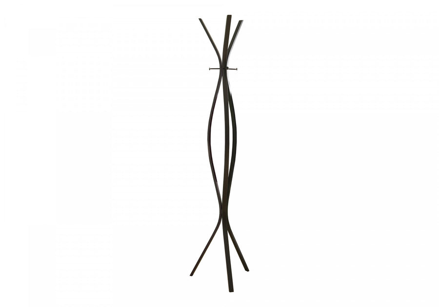 Nale Coat Rack - Dark Brown