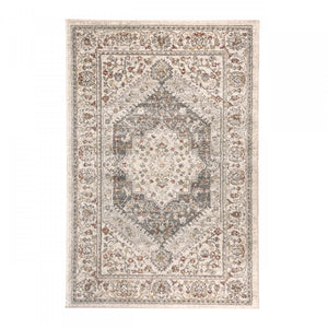 Cubana Bordered Rug - 3' x 5' - Multi-Colour