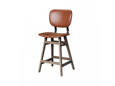 Lamarthe Counter Stool - Tan Brown