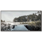 Solitude Wall Art - Blue/Green - 30 X 60