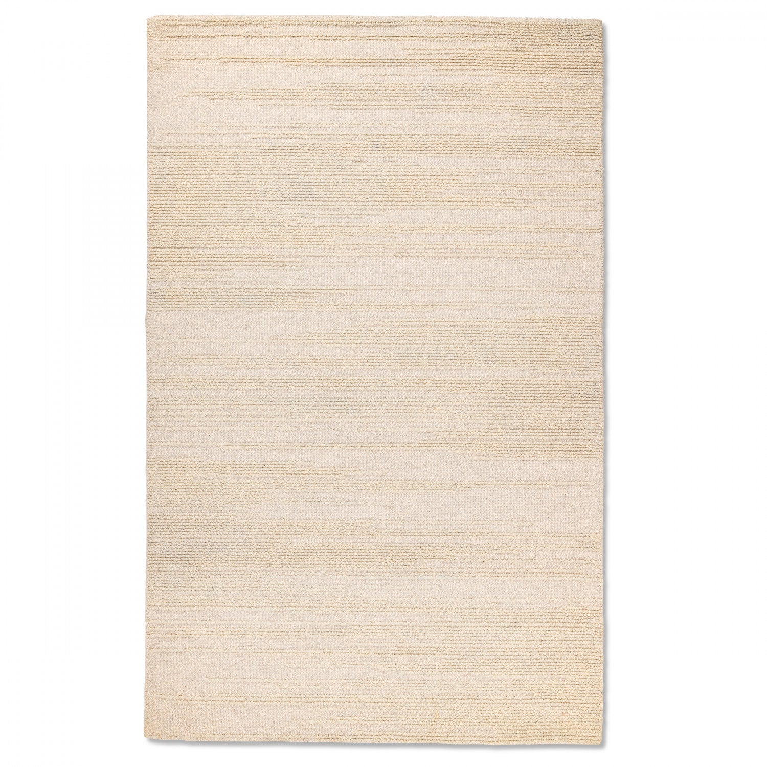 Morris Striped Rug - 6' x 9' - Soft Cream