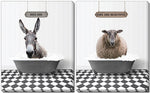 Barnyard Bubbles Wall Art - Multi-Colour - 16 X 20 - Set of Two