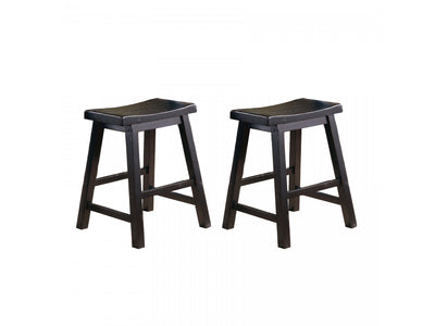 Colt Dining Stool - Black - Set of Two