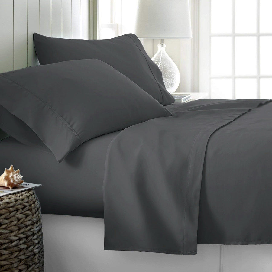 Rize Full Sheet Set - Dark Grey