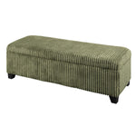 Kofi Storage Ottoman - Green