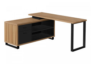 Runo Desk - Light Brown