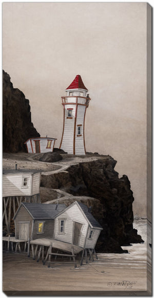 Guiding Light Wall Art - Natural - 20 X 40