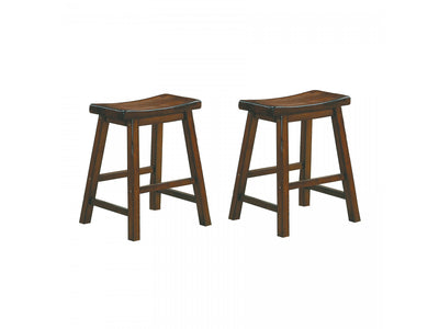 Colt Dining Stool - Cherry - Set of Two