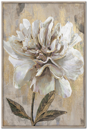 Peony Radiance I Wall Art - Gold - 48 X 32
