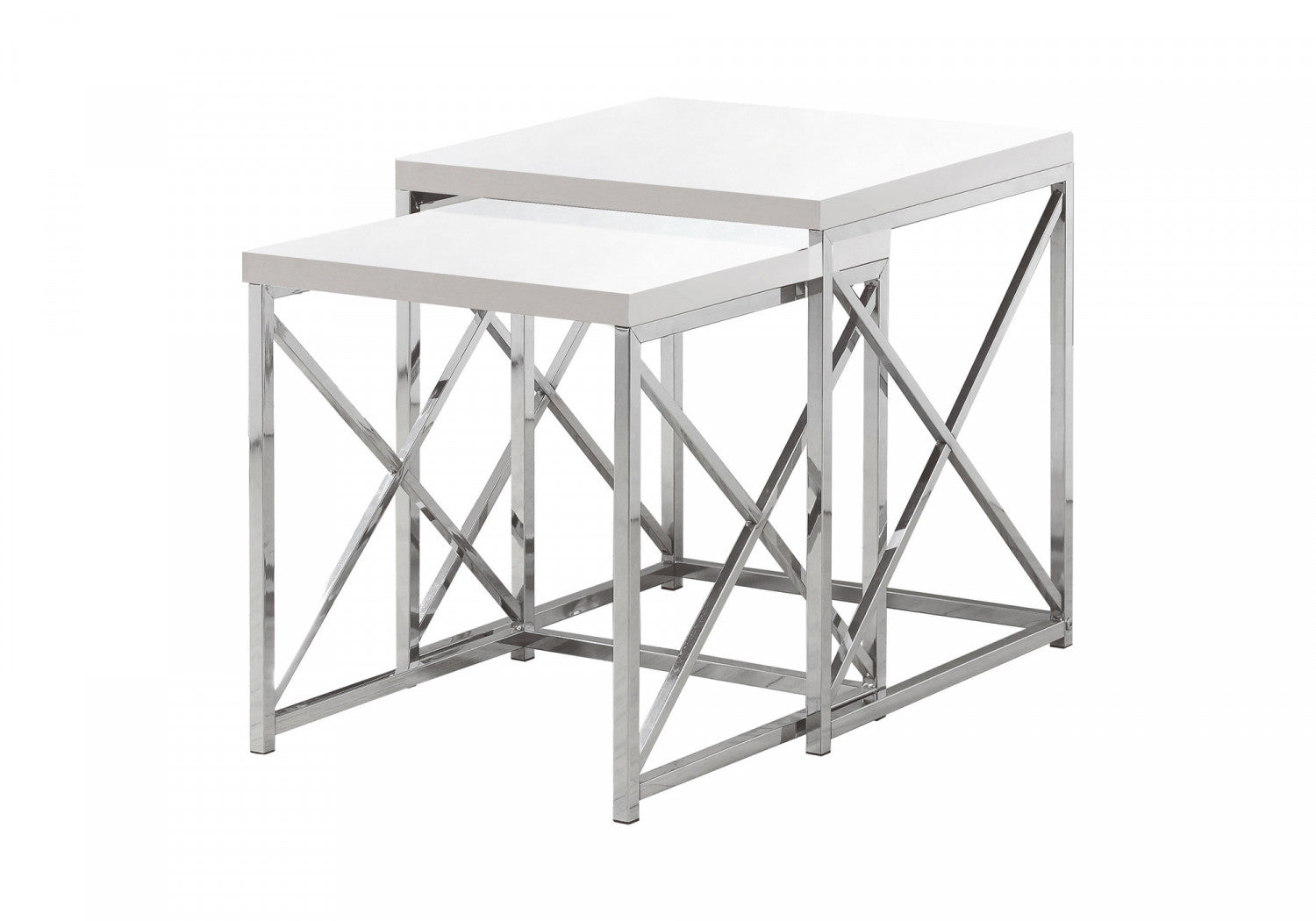 Nalu Nesting Tables - White