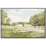 Homestead Serenity Wall Art - Green - 32 X 48
