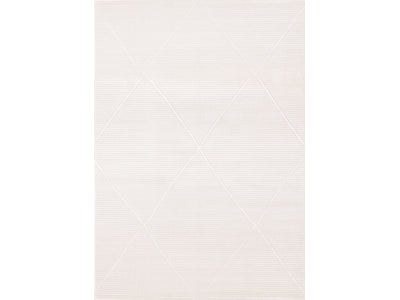 Logan Modern Lines Area Rug - Cream - 5' X 8'