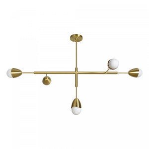 Stacey Chandelier - Gold