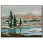 Reflections of the Range Wall Art - Green/Brown - 36 X 48