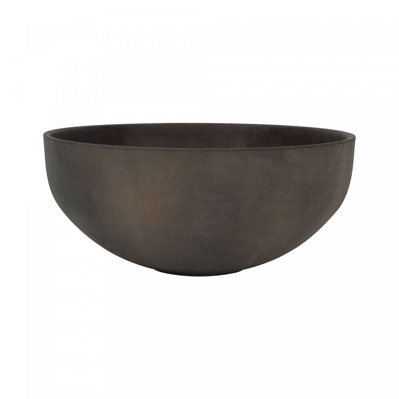 Heartholm Tapered Bowl Planter - Rustic Brown