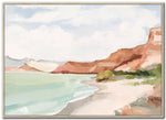 Canyon Shoreline Wall Art - Multi-Colour - 40 X 55