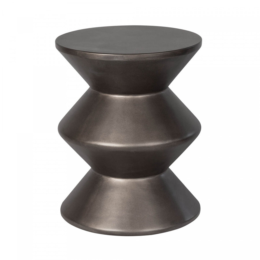 Gavrin Inverted Side Table - Bronze