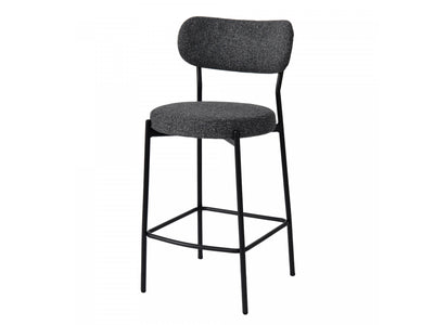 Eldra Counter Stool - Dark Grey - Set of Two
