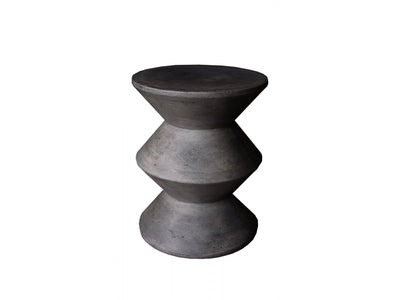 Gavrin Inverted Side Table - Dark Grey