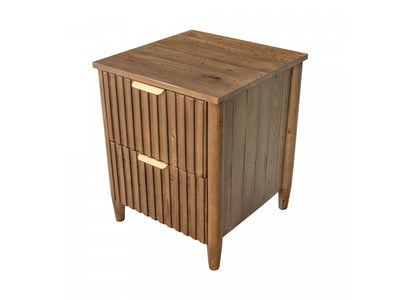 Branswell 2 Drawer Night Table - Brown