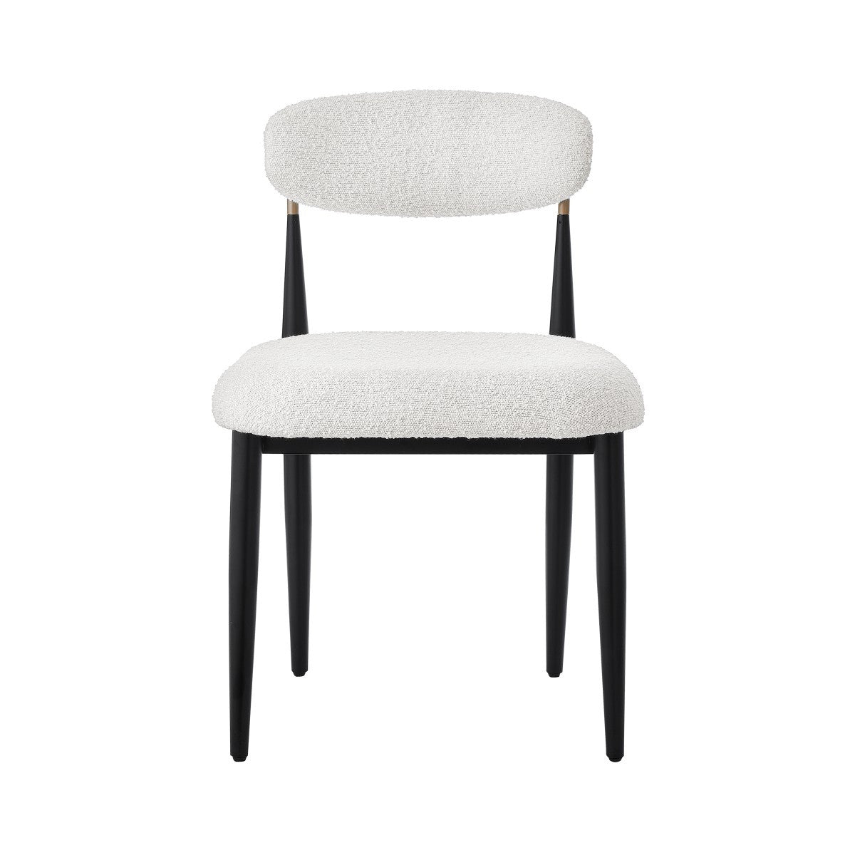 Kodi Dining Chair - White/Black - Set of Two