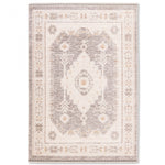 Poetic Classic Rug - 8' x 10' - Antique White/Brown