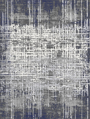 Donte 5' X 8' Area Rug - Blue/Taupe