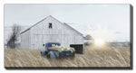 Frosted Fields Wall Art - Natural - 30 X 60