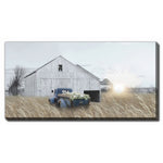 Frosted Fields Wall Art - Natural - 30 X 60