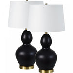 Greg Table Lamp - Matte Black - Set of Two