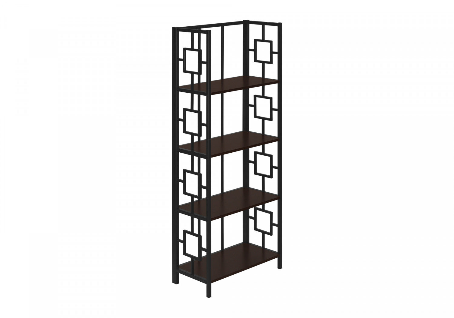 Renna Bookcase - Dark Brown