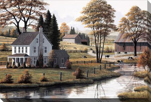 Farmstead Whispers Wall Art - Multi-Colour - 30 X 45