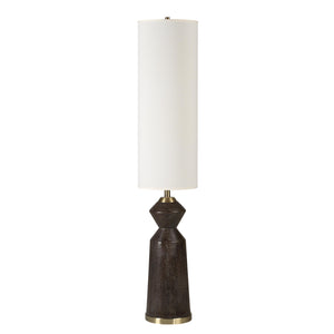 Clio Floor Lamp - Brown Wash
