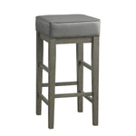 Pittsville Bar Stool - Grey - Set of Two
