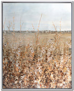 Prairie Whispers I Wall Art - Blue/Natural - 30 X 24
