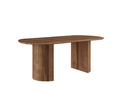 Fresno Dining Table - Light Brown