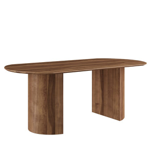 Fresno Dining Table - Light Brown