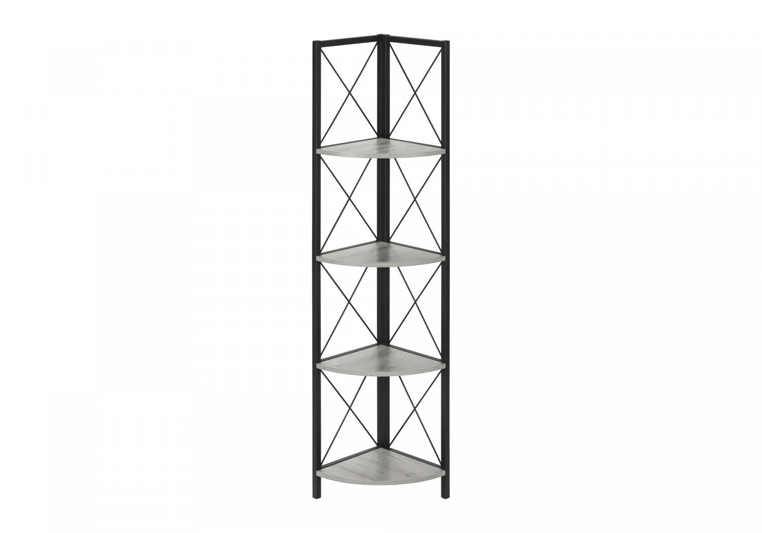 Zeva Bookcase - Grey